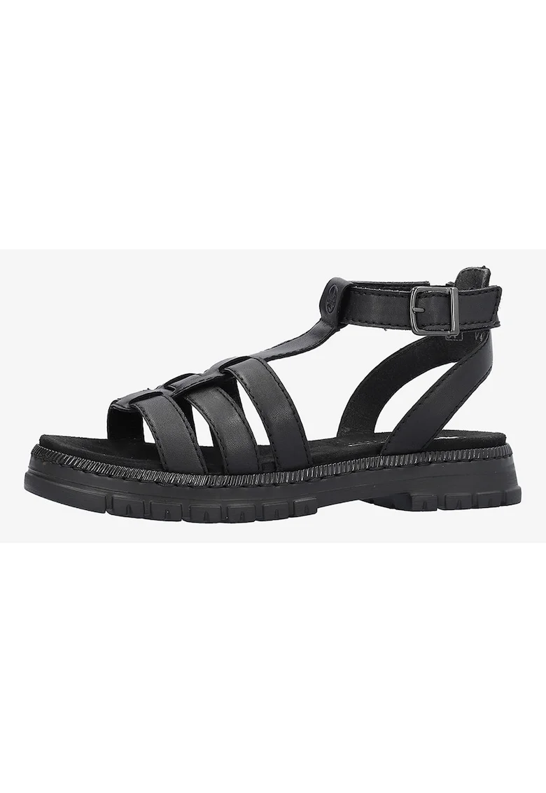 Sandale din piele cu barete multiple