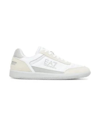 Tenisi barbati, Emporio Armani  piele naturala, alb/bej