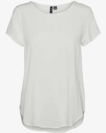 Tricou lejer cu decolteu rotund Bella,