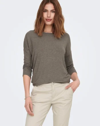 Bluza cu menci trei sferturi Glamour,