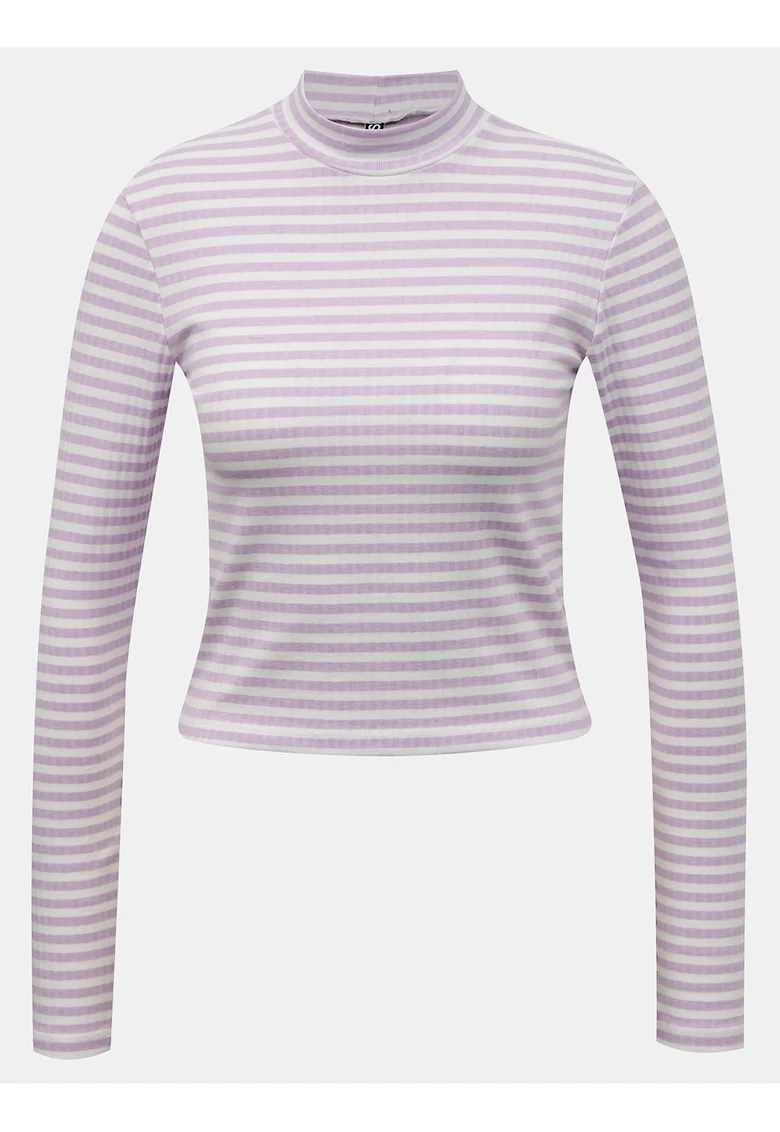 Bluza slim fit cu model in dungi Raya