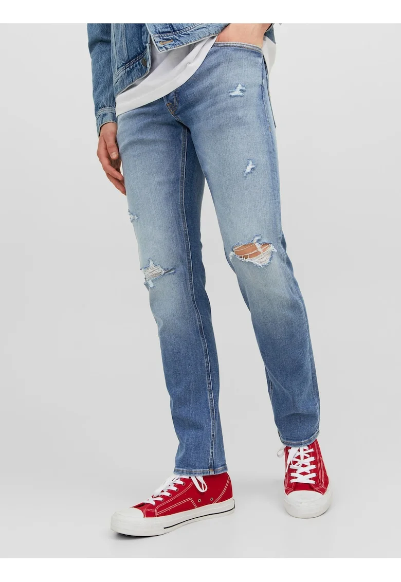 Blugi slim fit cu buzunare Glenn