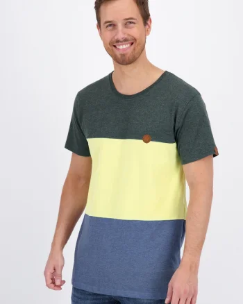 Tricou cu model colorblock