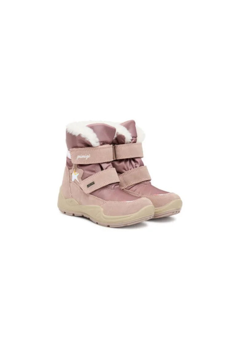 Ghete de zapada pentru fete,  305466082, textil, roz