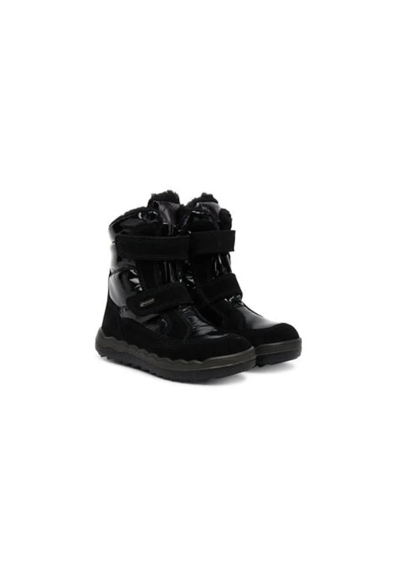 Ghete de zapada pentru fete,  305464231, textil, negru