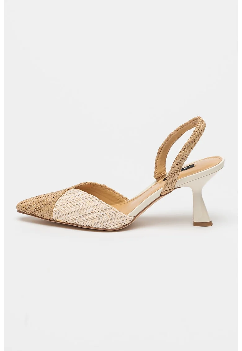 Pantofi slingback Maoua, Bej