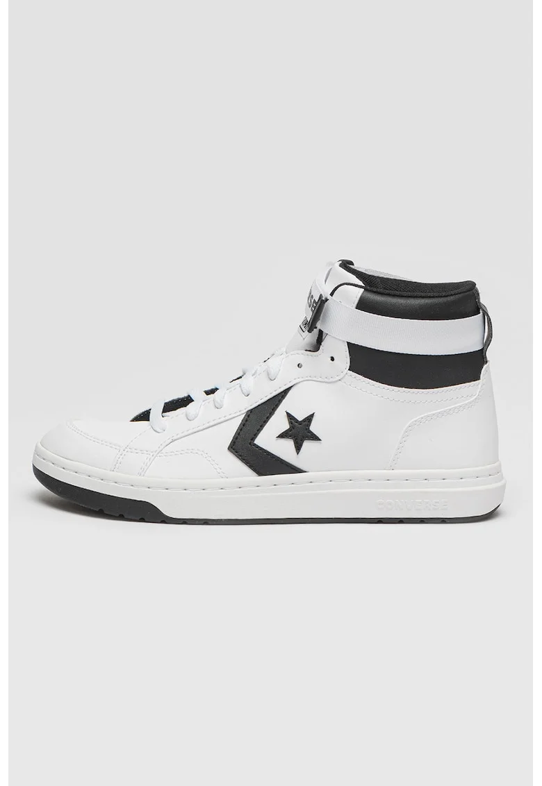 Pantofi sport unisex de piele ecologica Pro Blaze V2, Alb