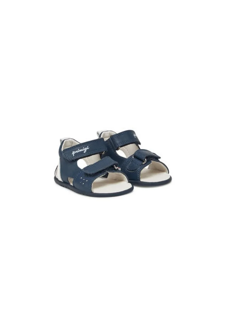 Sandale baieti,  piele naturala, bleumarin