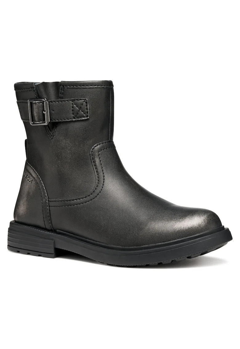 Ghete pentru fete,  305273055, piele ecologica, negru