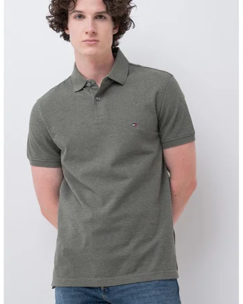 Tricou polo din amestec de bumbac organic