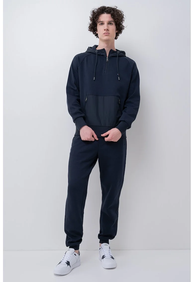 Hanorac lejer cu maneci raglan, Bleumarin