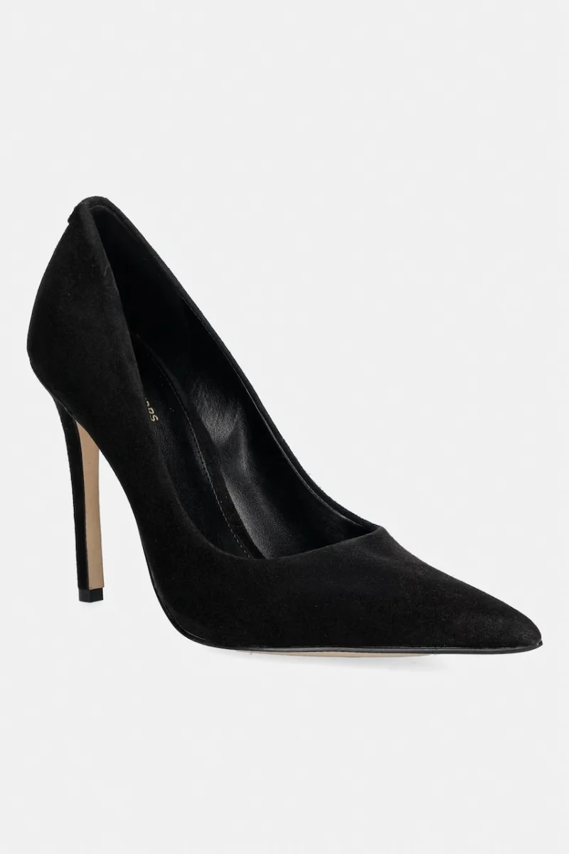 MICHAEL Michael Kors pantofi cu toc stiletto din piele întoarsă Elyse High Pump