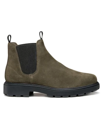 Ghete barbati,  Chelsea, piele naturala , maro