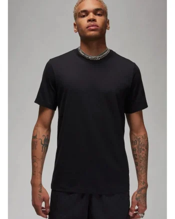 Tricou barbati,  M J Core Blank Ss Crew, Bumbac, Negru