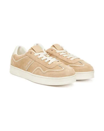 Tenisi dama 305437808,  Piele naturala, Bej, Bej