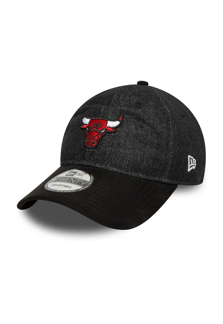 Sapca ajustabila Chicago Bulls NBA Denim 9TWENTY, Negru
