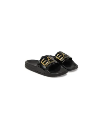 Papuci copii, Emporio Armani  negru, plastic