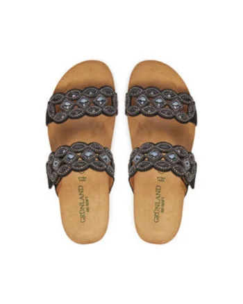 Papuci dama, Grunland, multicolor, material textil