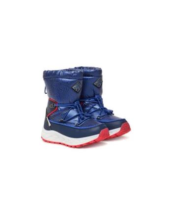 Ghete de zapada pentru baieti,  305467560, piele ecologica, albastru