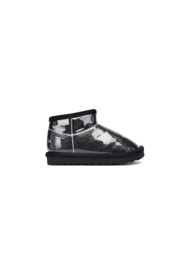 Ghete de zapada pentru fete,  305467515, plastic, negru