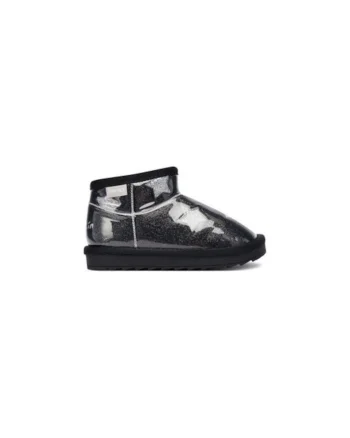 Ghete de zapada pentru fete,  305467515, plastic, negru