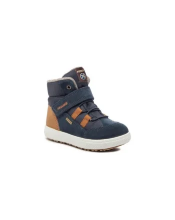 Ghete pentru baieti,  303232504, textil, albastru/maro