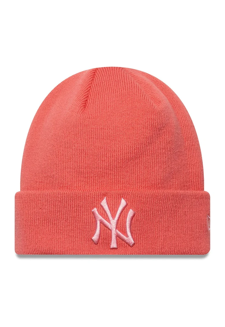 Caciula cu broderie logo, Roz somon