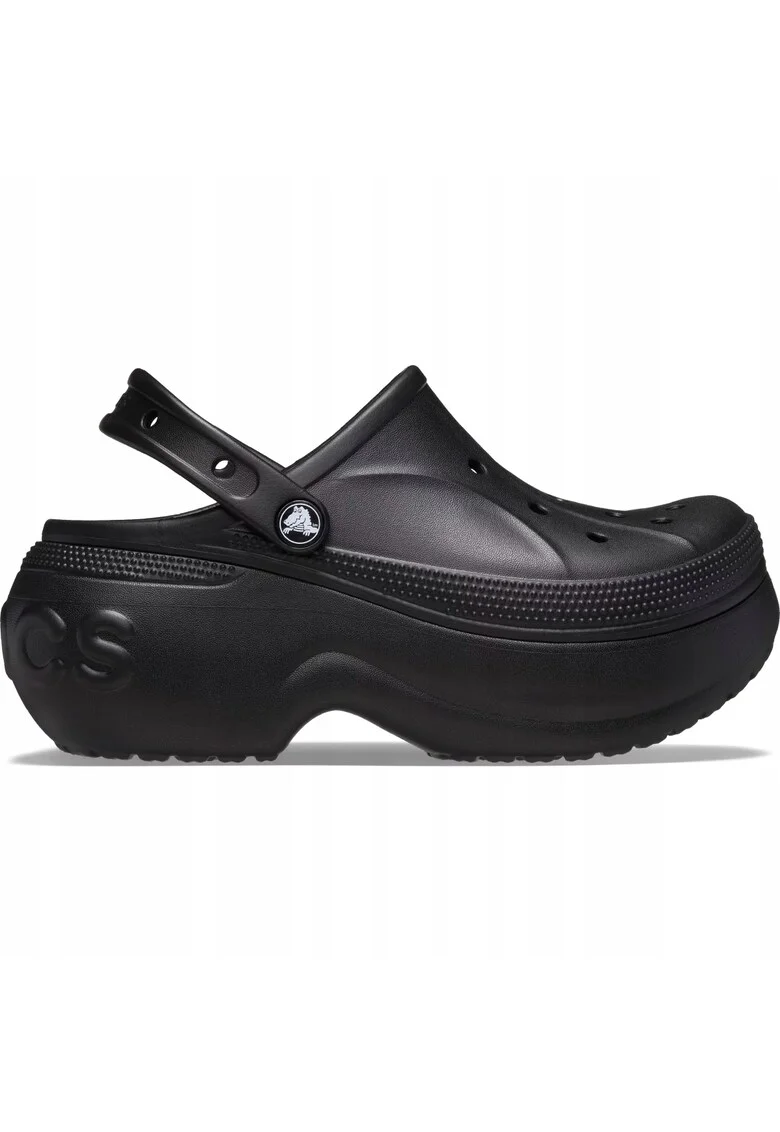 Saboti unisex cu model uni Bella, Negru