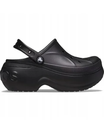 Saboti unisex cu model uni Bella, Negru