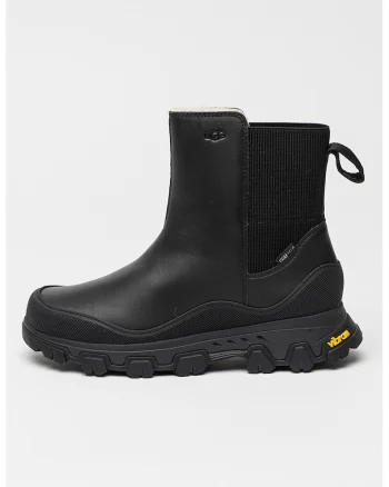 Ghete Chelsea de piele Metrotrek, Negru