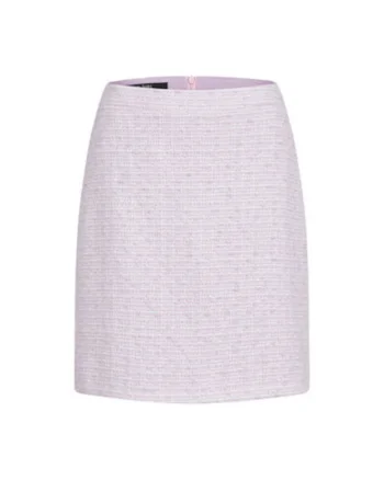 Fusta dama,  303030087, Viscoza/Poliester/Acril, Violet, Violet