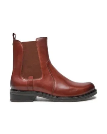 Botine dama,  piele naturala, maro