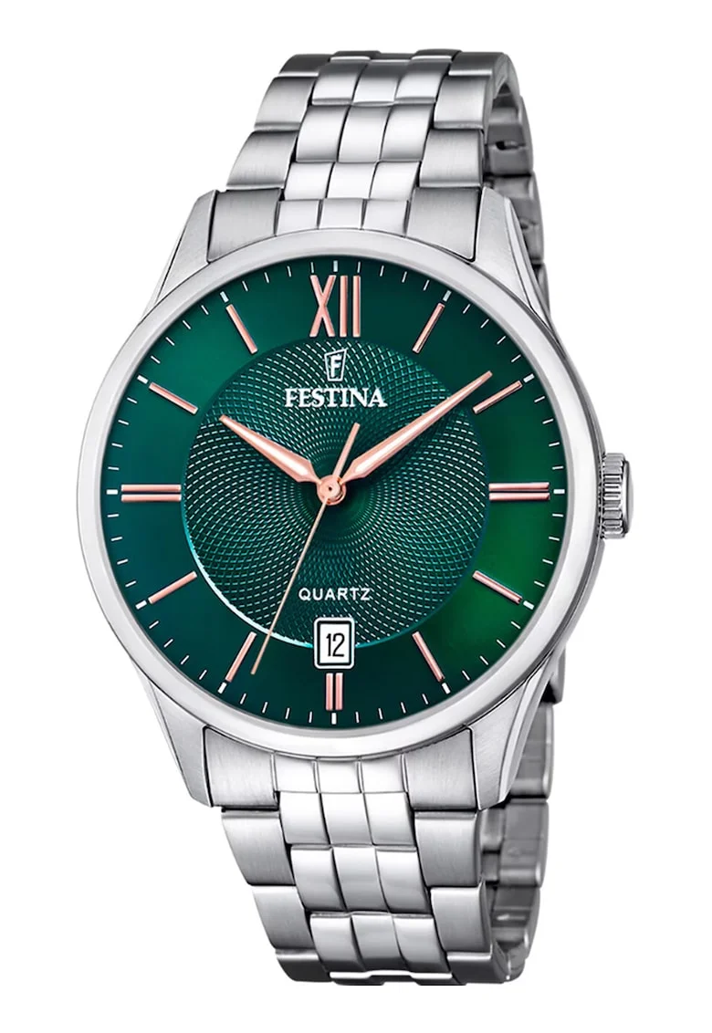 Ceas Argintiu - 65499, Verde