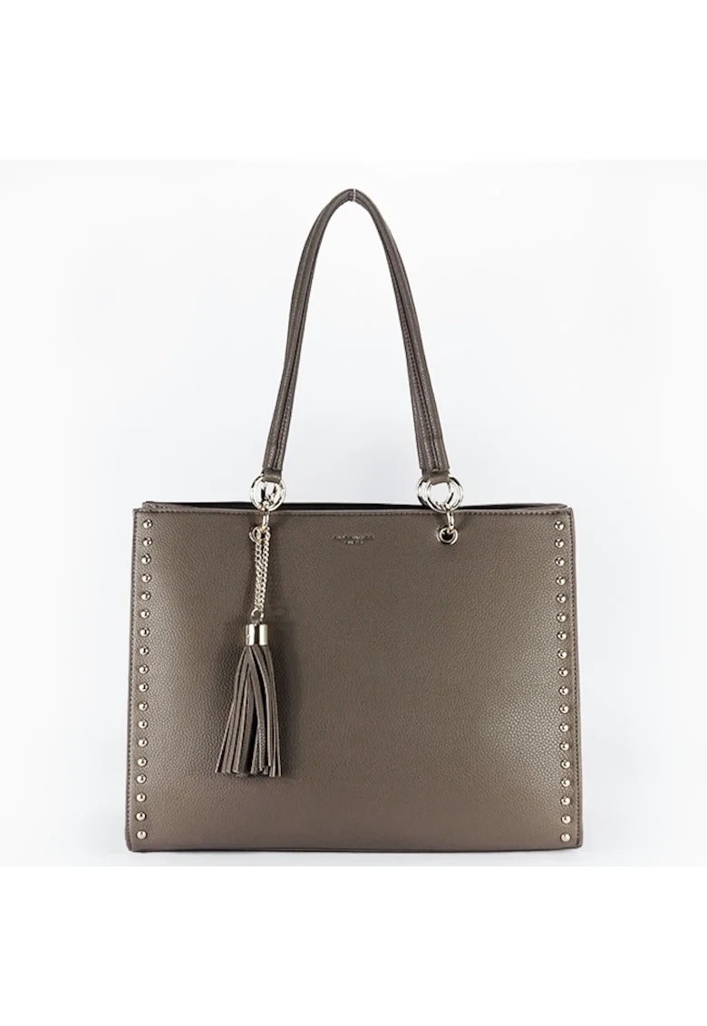 Geanta maxi  F7502 M3, Maro taupe, 30x29x15