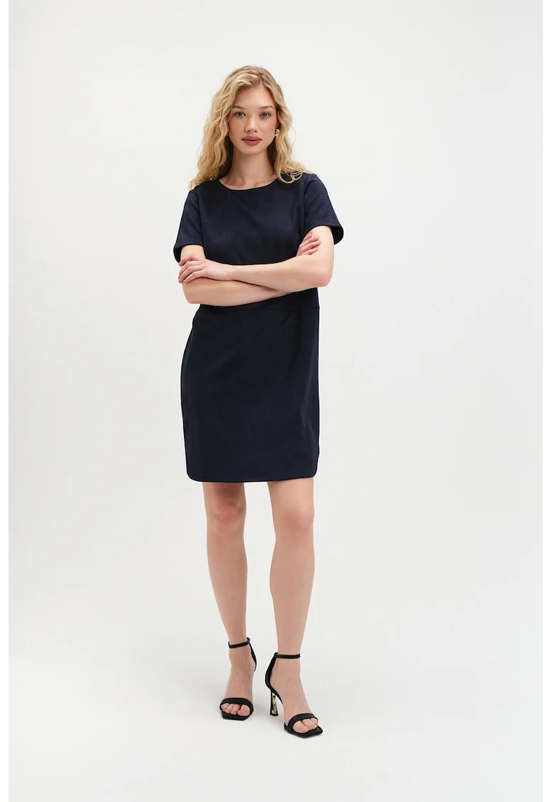 Rochie midi cu cordon, Albastru ultramarin