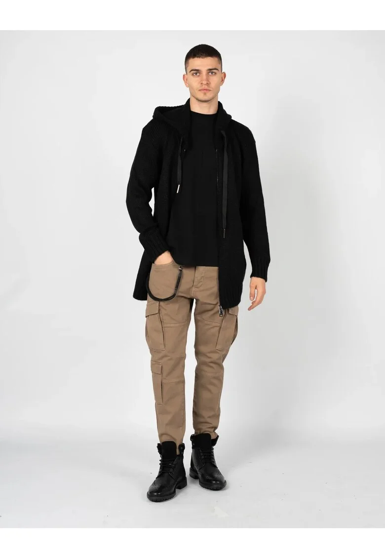 Hanoroc regular fit cu fermoar,