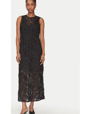 Rochie dama,  305138361, Poliester, Negru, Negru