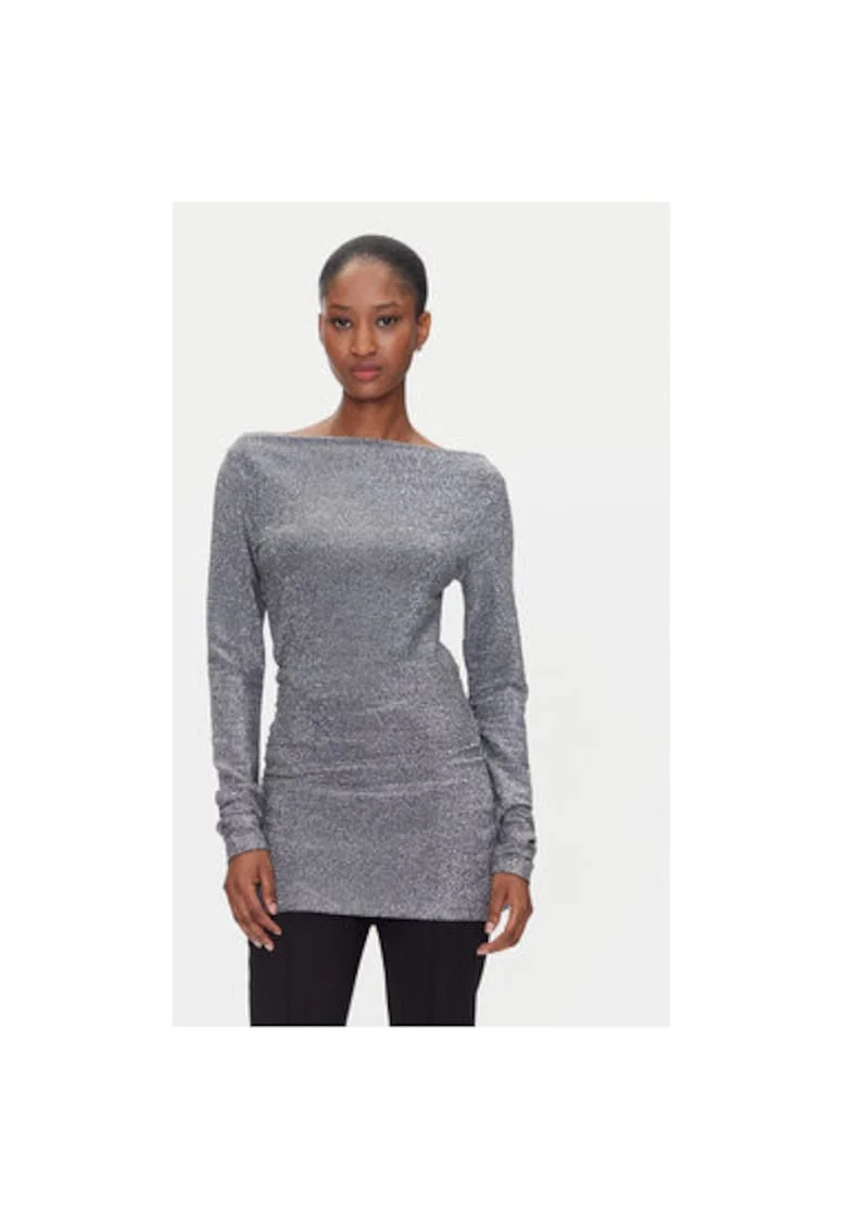 Bluza dama  T Mikkelsen, DAY65243582, Viscoza, Gri, Gri