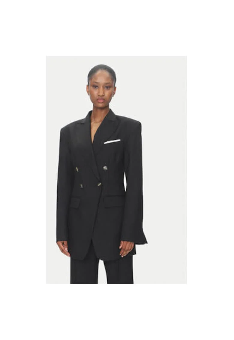 Sacou dama  T Mikkelsen, DAY65243568, Poliester, Negru, Negru