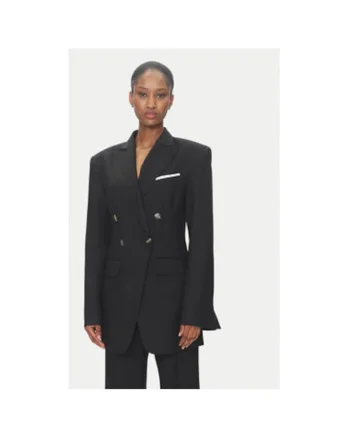 Sacou dama  T Mikkelsen, DAY65243568, Poliester, Negru, Negru