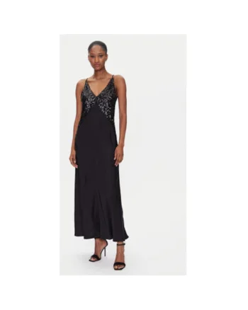 Rochie dama  T Mikkelsen, DAY65243521, Poliester/Elastan, Negru, Negru