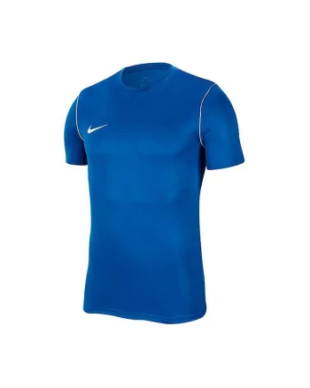 Tricou cu decolteu rotund, pentru fotbal Park 20, Albastru