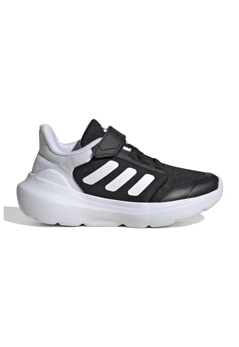 Pantofi sport Tensaur Run 2.0 cu velcro, Alb/Negru