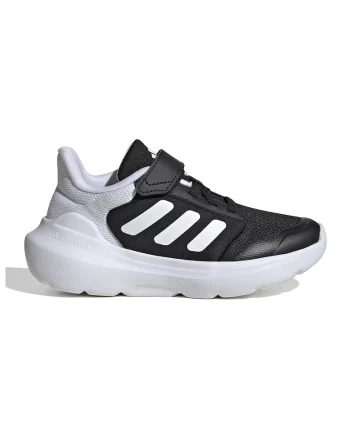 Pantofi sport Tensaur Run 2.0 cu velcro, Alb/Negru