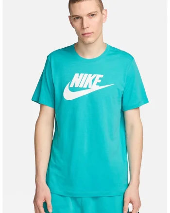Tricou cu imprimeu logo Icon Futura, Albastru aquamarin