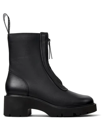 Ghete de piele Milah 51793, Negru