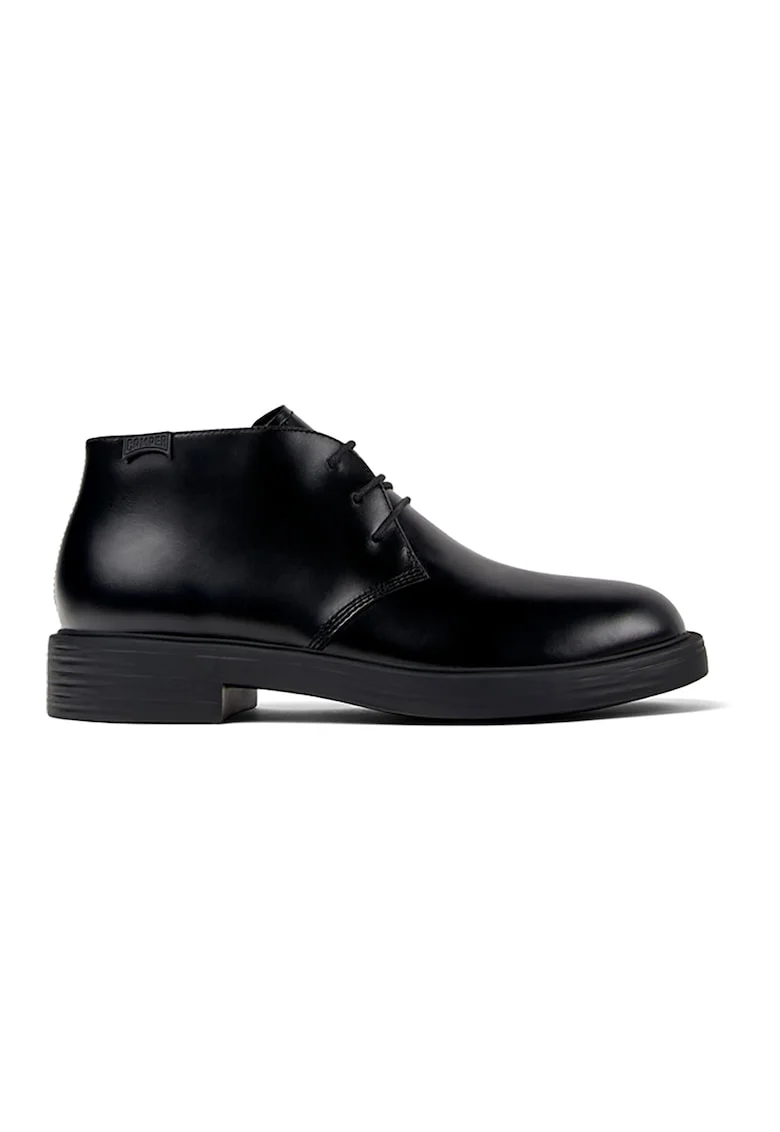 Ghete de piele Dean, Negru