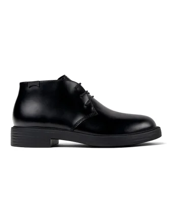 Ghete de piele Dean, Negru