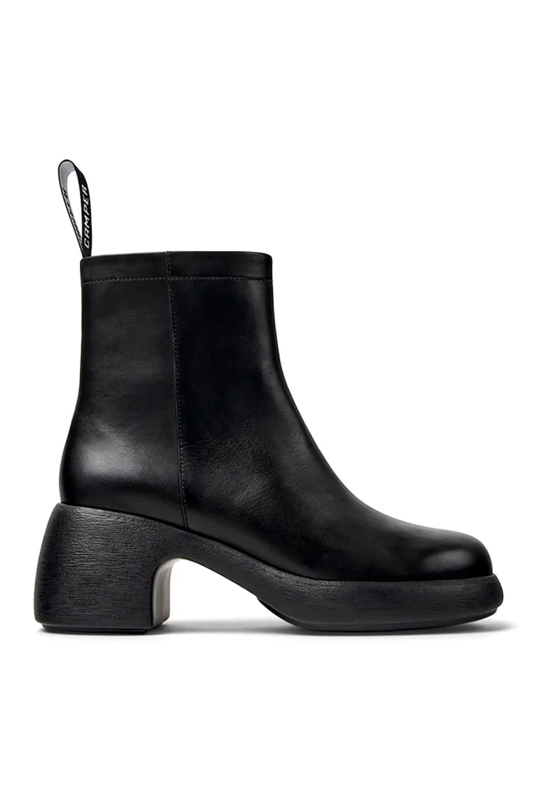 Ghete de piele Thelma, Negru