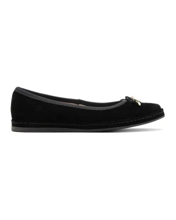Balerini de piele Dina, Negru stins
